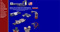 Desktop Screenshot of barringtonautomation.com
